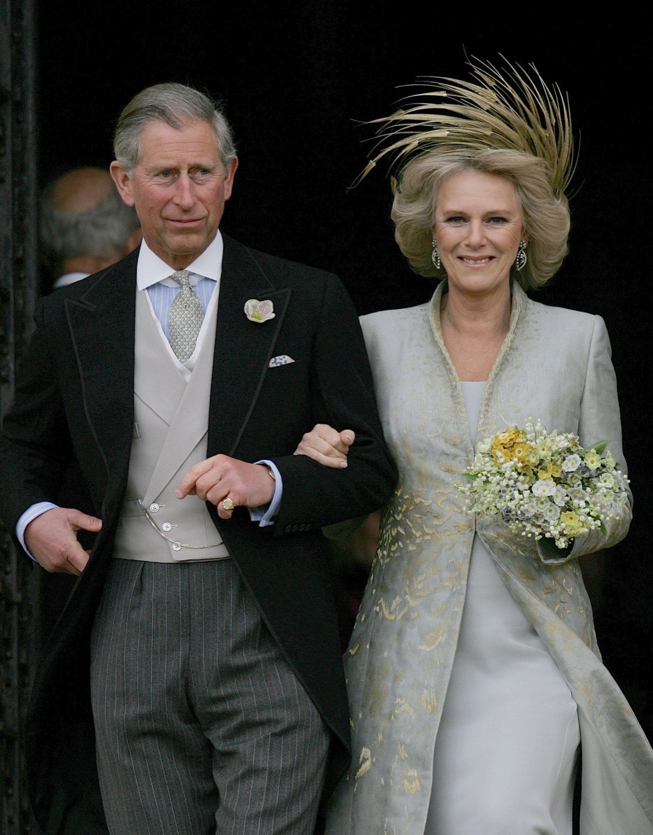 Marriage of Prince Charles and Camilla Parker Bowles - Service of Prayer and Dedication - St George's Chapel