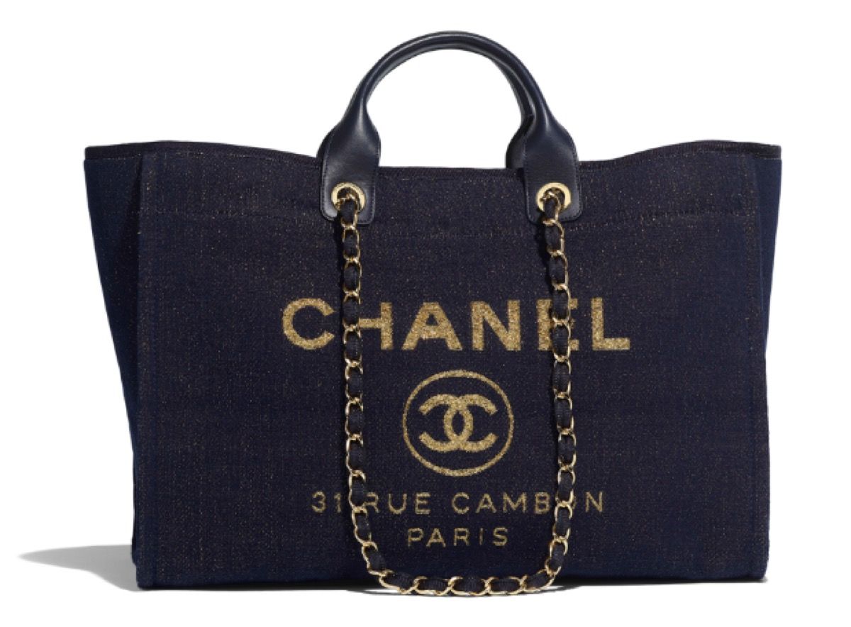 designer beach bag chanel