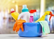 cleaning supplies, cleaning mistakes