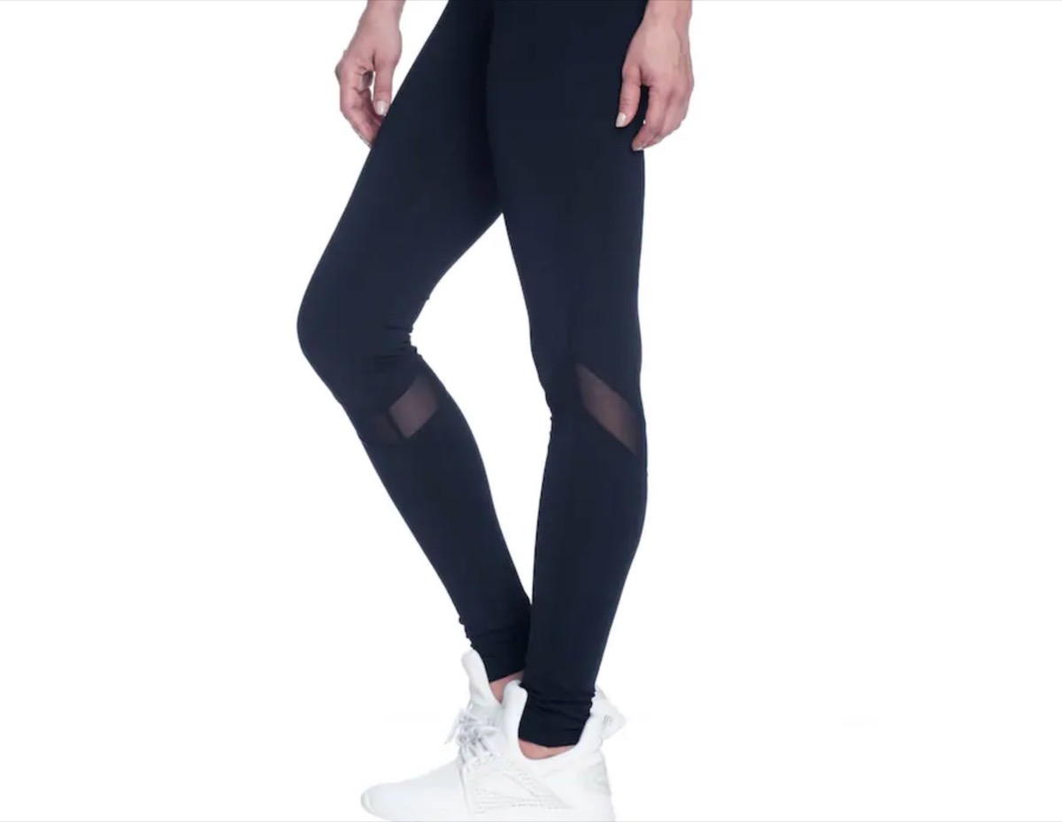 moisture-wicking black leggings, cooling products