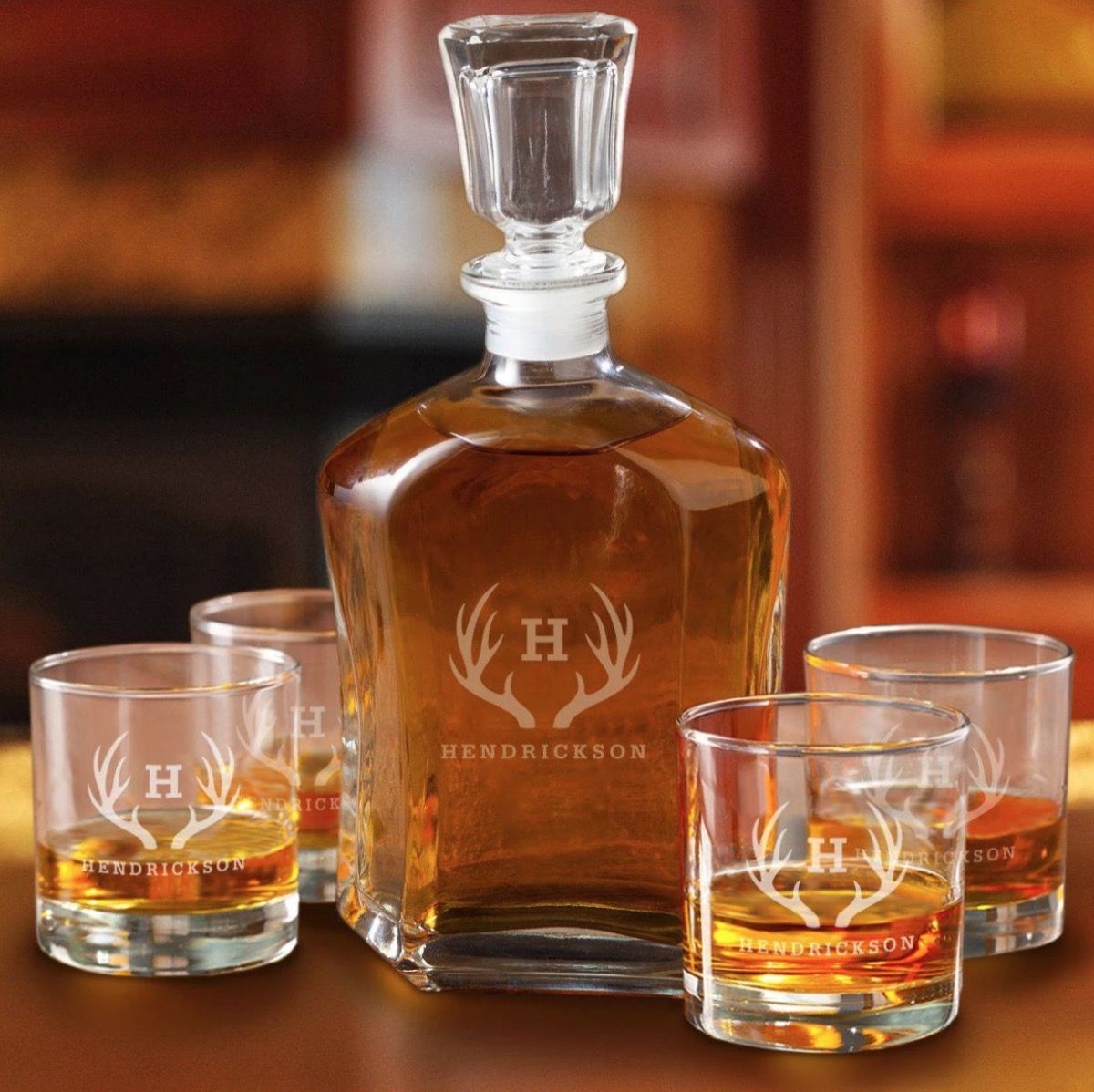 personalized decanter, best friend gifts