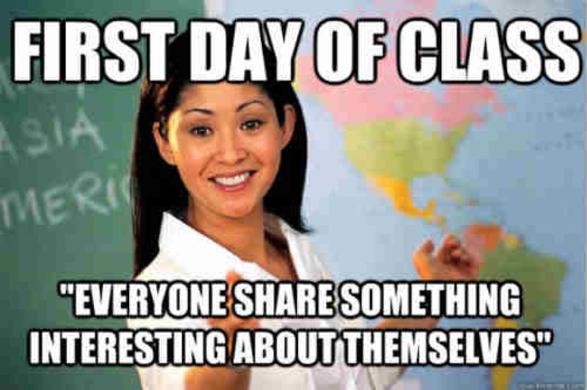 funny first day of school meme