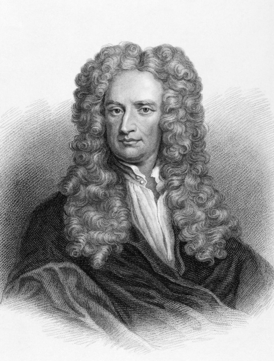 Sir Isaac Newton Gravity False facts