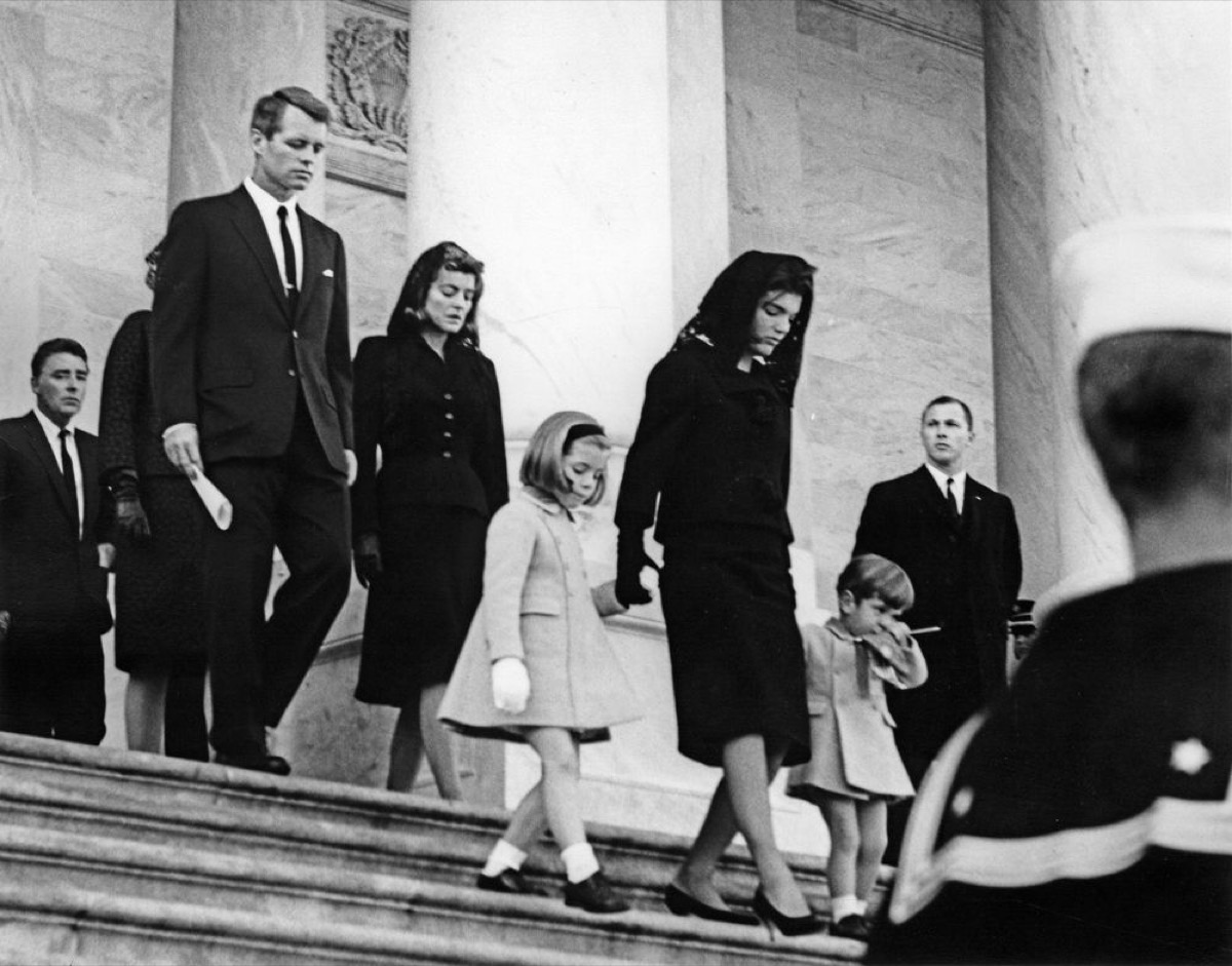 Jackie Kennedy at JFK's funeral