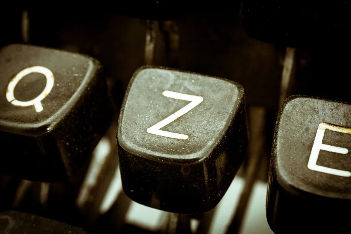 Letter Z on a Keyboard Why Z is Pronounced Zee