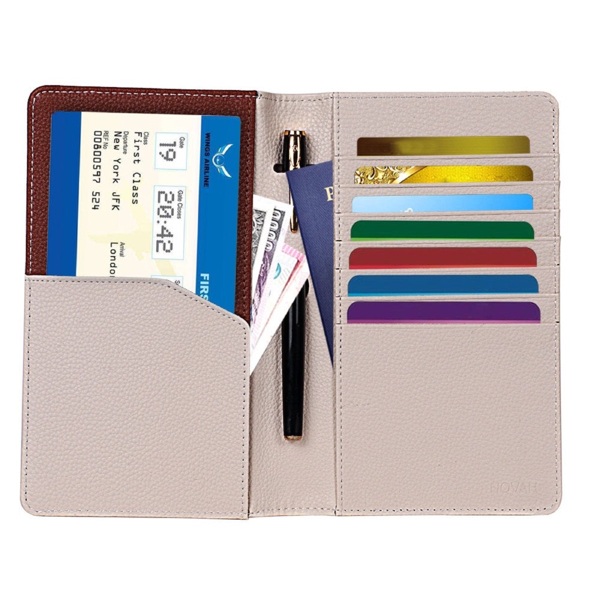 All-in-One Passport Holder and Wallet Travel Accessories
