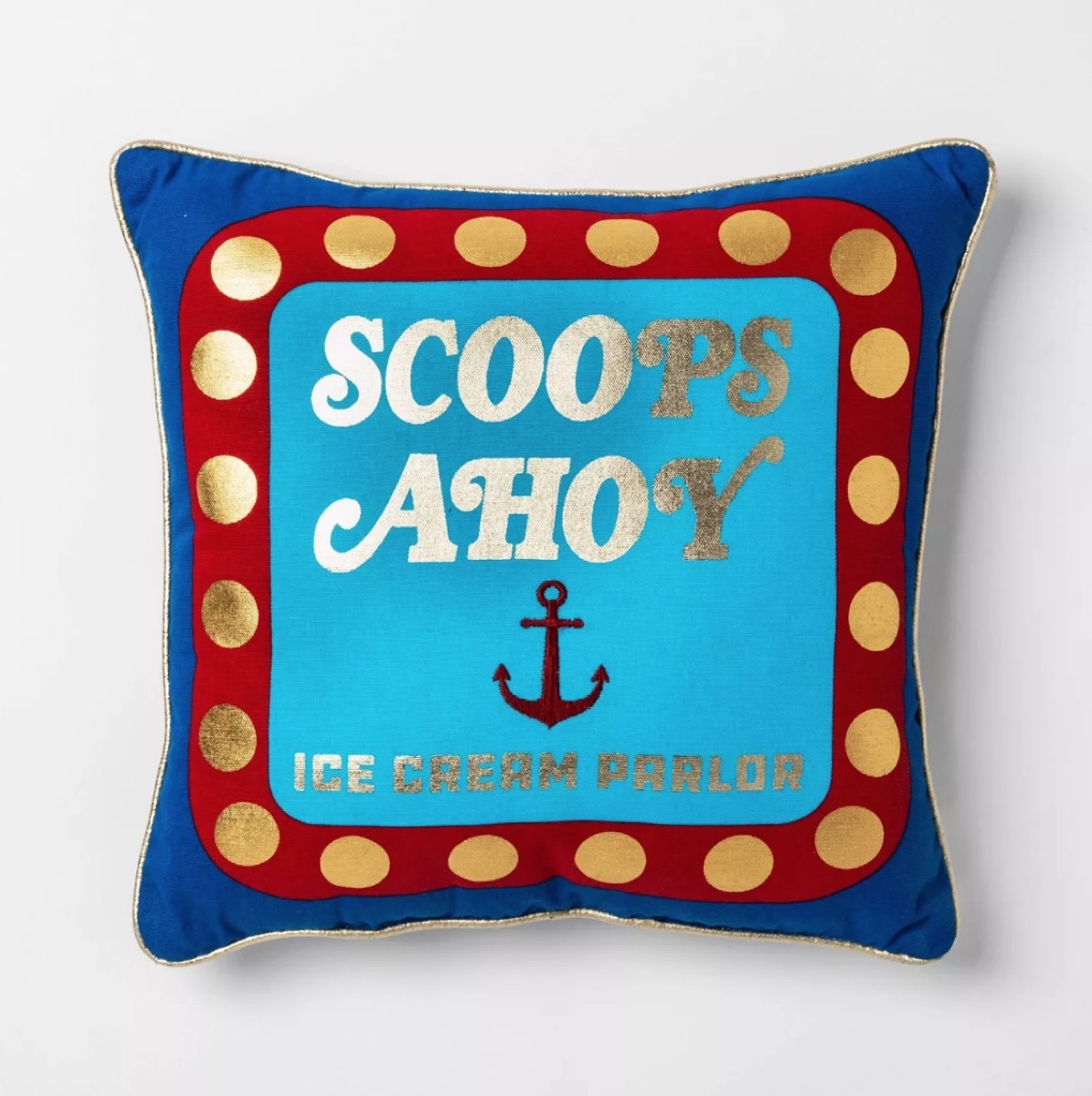 stranger things scoops ahoy pillow, stranger things gifts