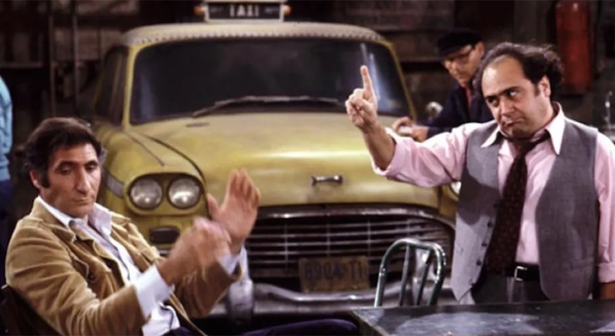 Danny DeVito in "Taxi" 