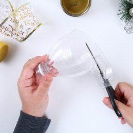 Person Doing Crafts With a Water Bottle Water Bottle Second Uses