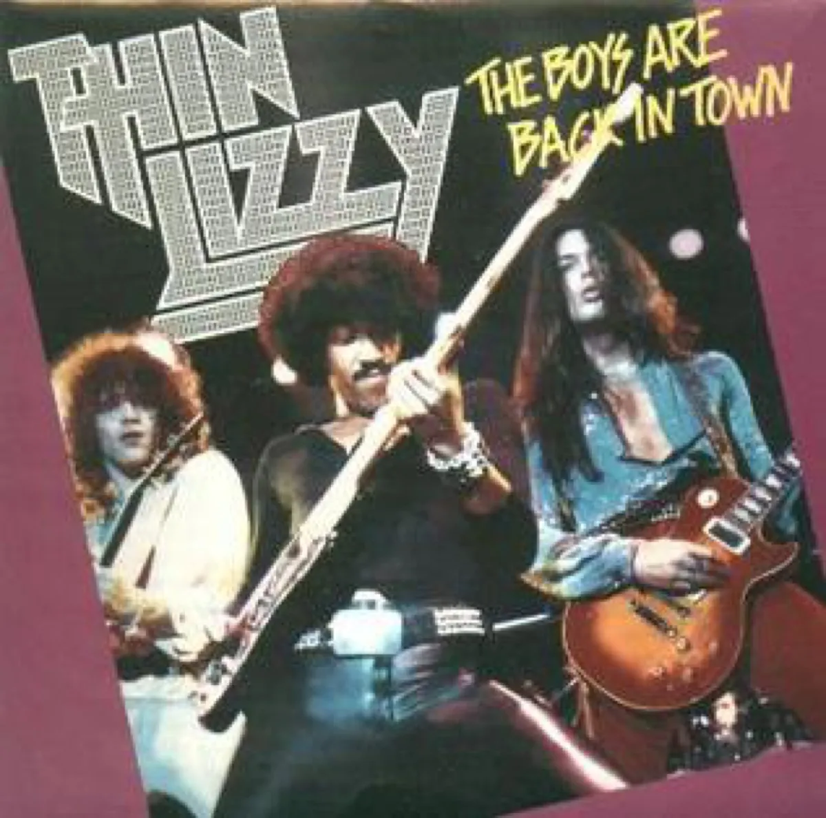 Boys Are Back in Town, Thin Lizzy one hit wonder of 70s