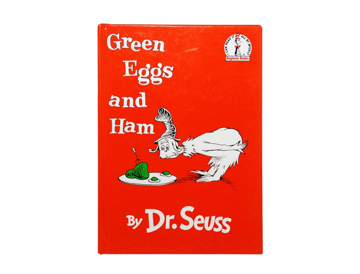 Dr. Seuss book Green Eggs and Ham