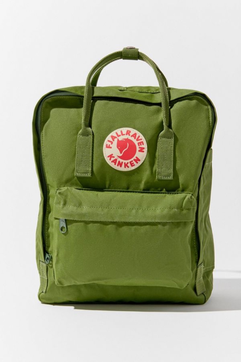 Fjallraven Kanken backpack, best college backpacks