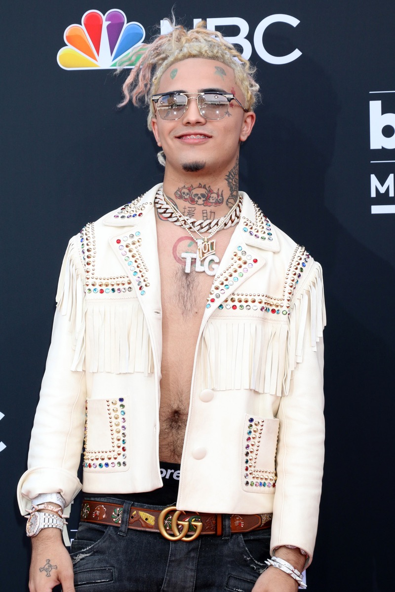 Lil Pump at the 2018 Billboard Music Awards at MGM Grand Garden Arena on May 20, 2018 in Las Vegas, NV