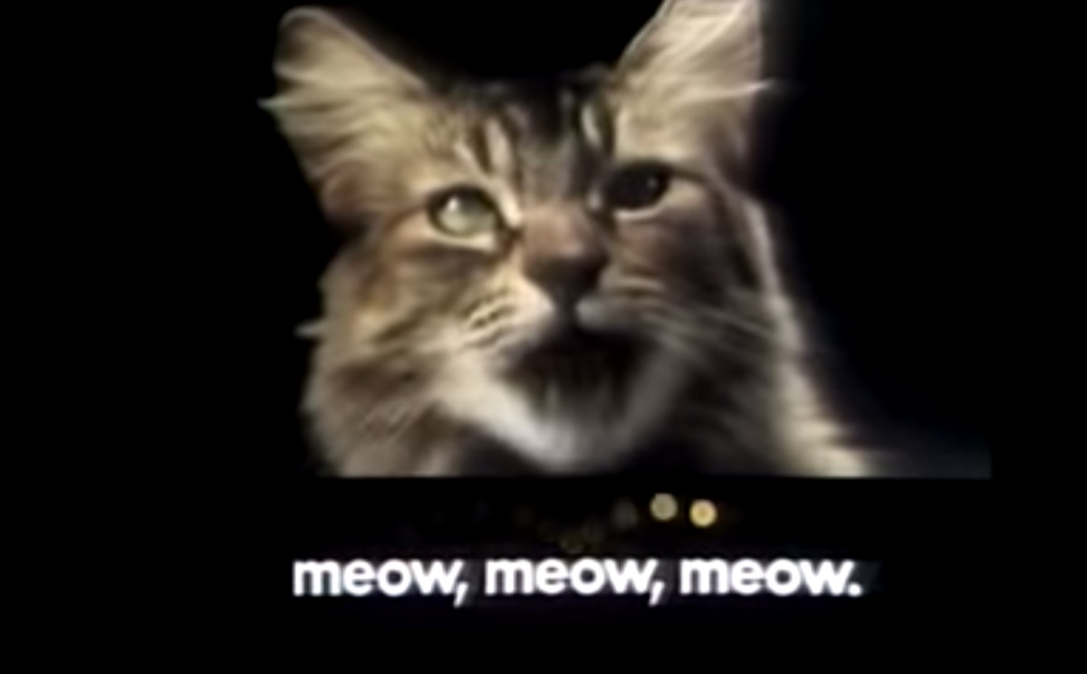 Meow Mix 1970s Commercial