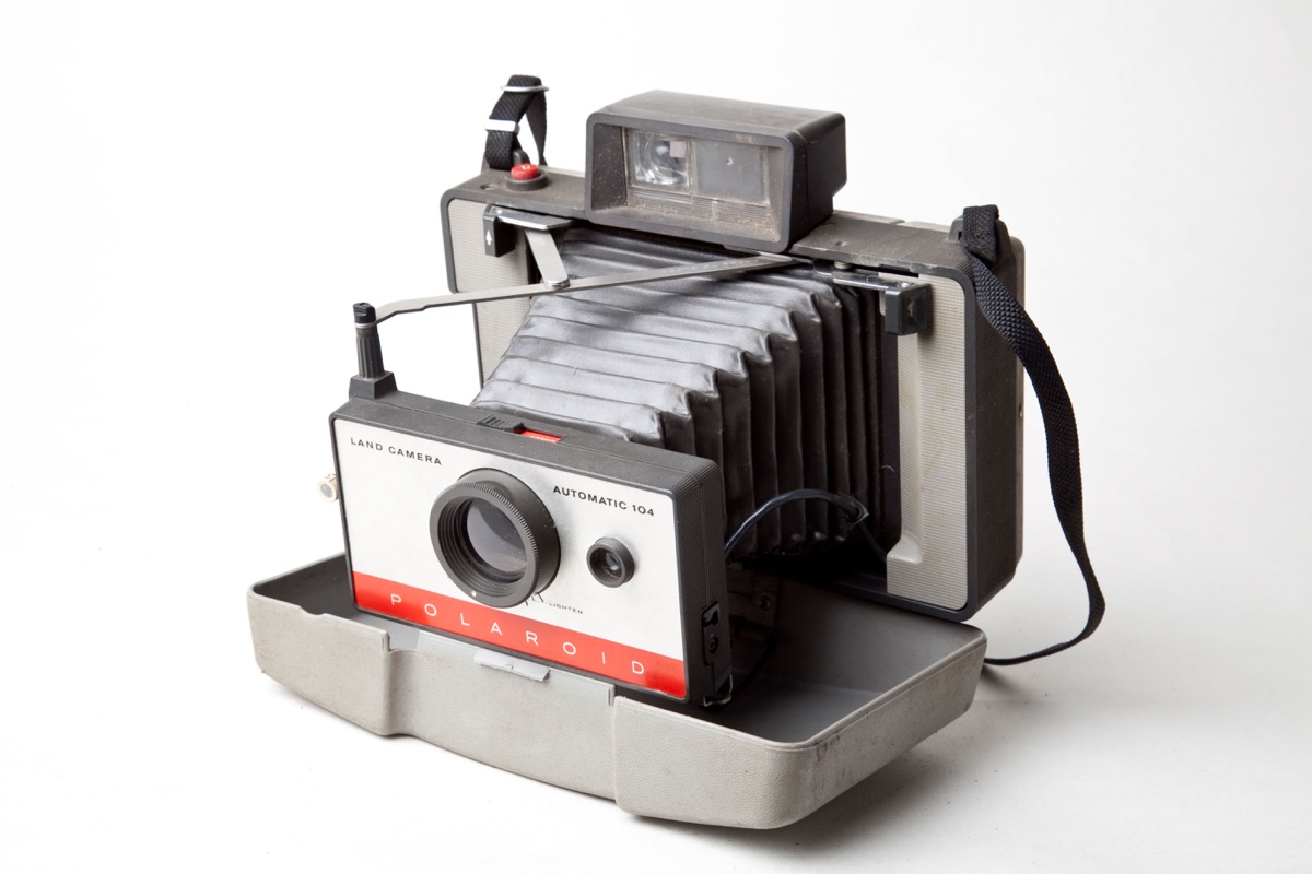 Polaroid instant camera, 60s