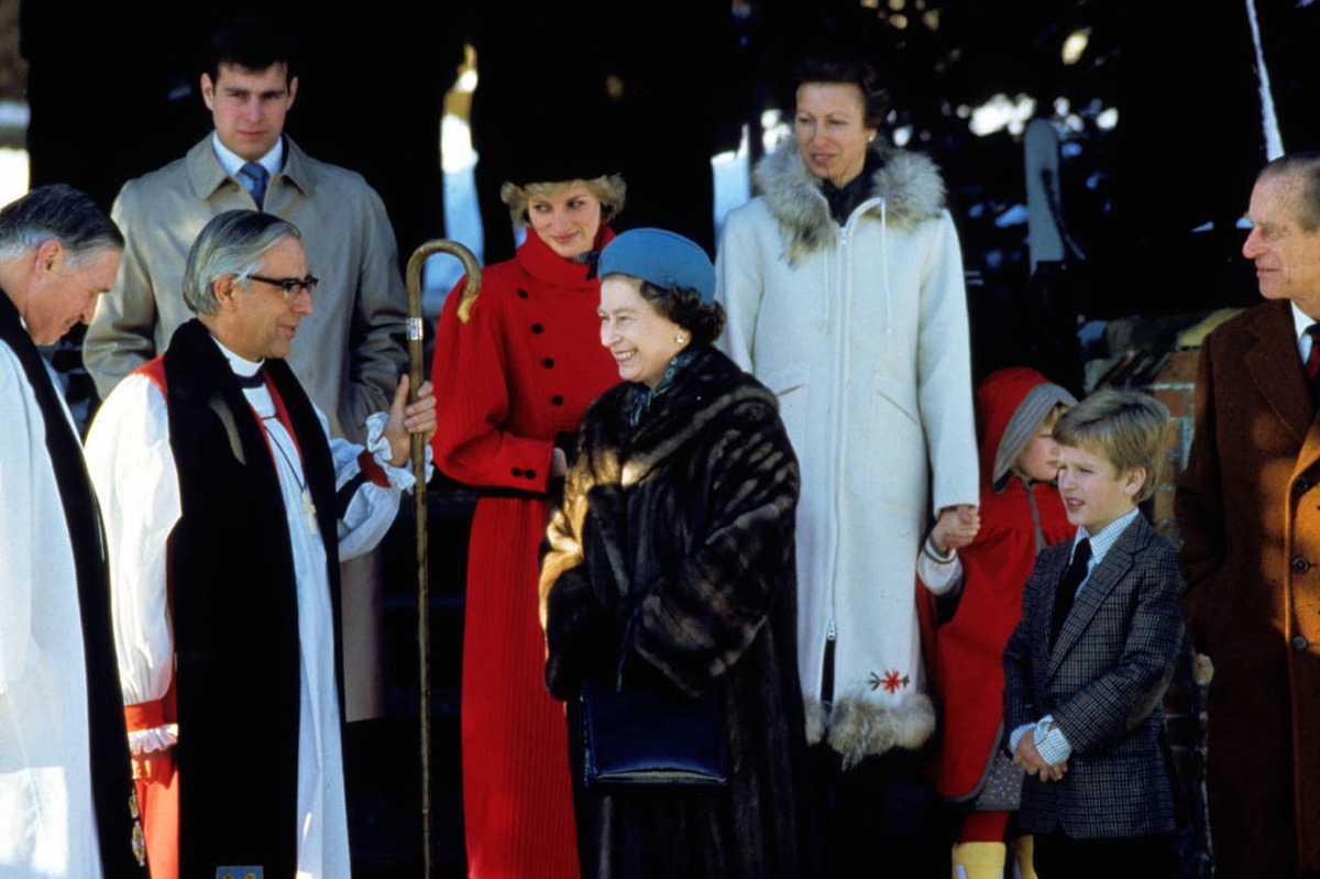 Queen Elizabeth, Princess Diana, and more royals at Christmas 1984