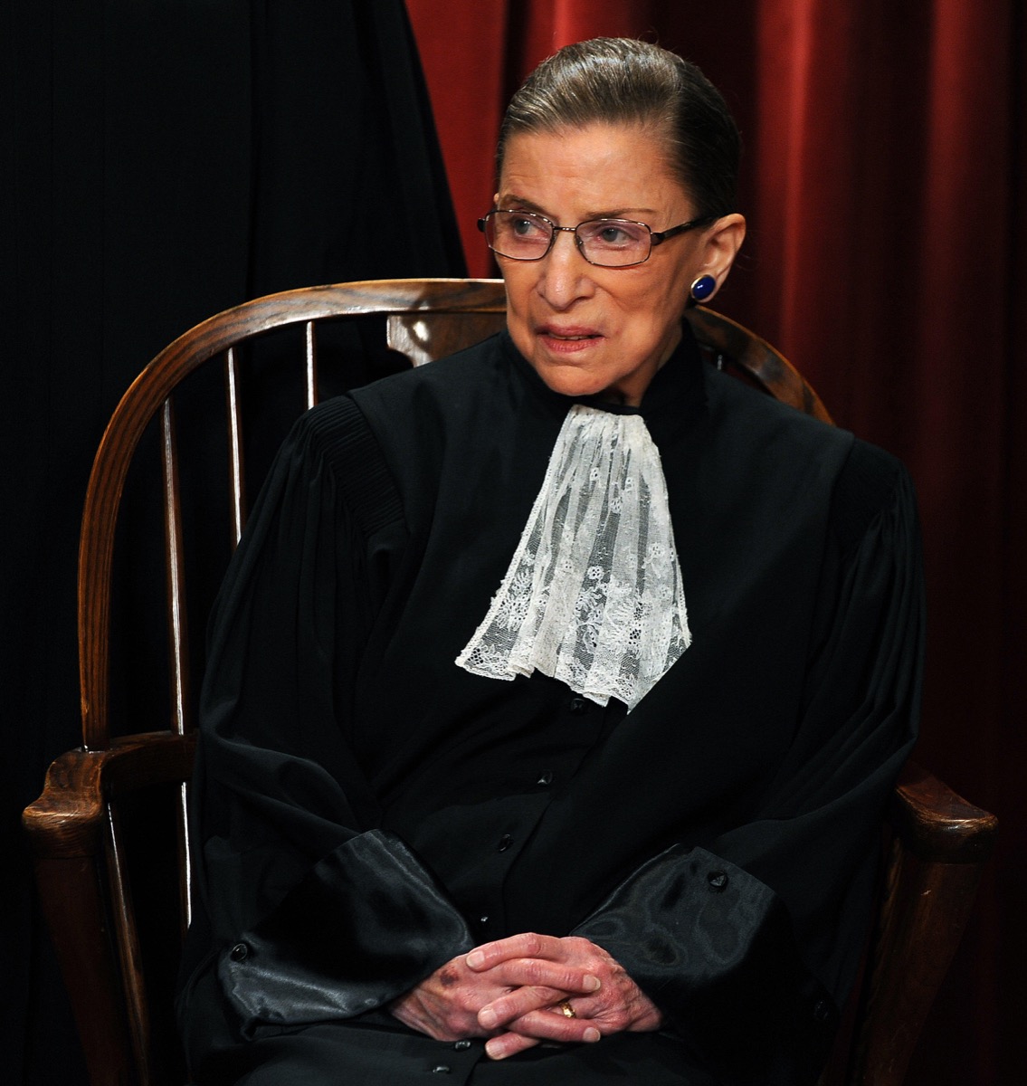 Ruth Bader Ginsburg, Associate Justice Ruth Bader Ginsburg and the Supreme Court Justices of the United States