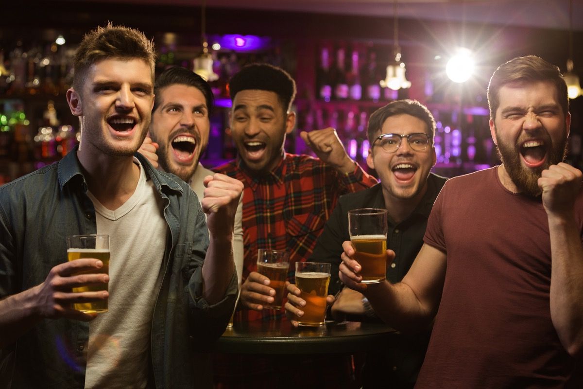 Men at a Bachelor Party Things Men Won't Admit