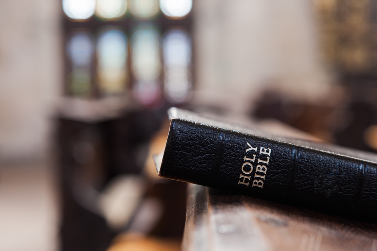 bible in a church building, crazy kardashian facts