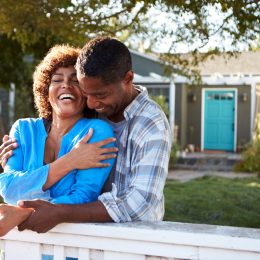 older couple smiling and laughing outside, old fashioned compliments
