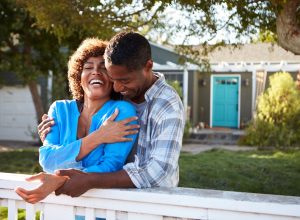 older couple smiling and laughing outside, old fashioned compliments