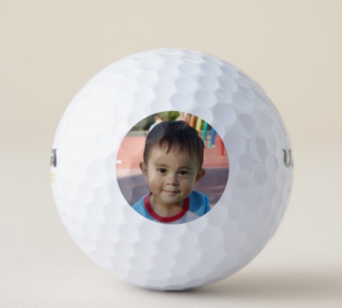 golf ball with little boy's photo on it, best gifts for grandparents