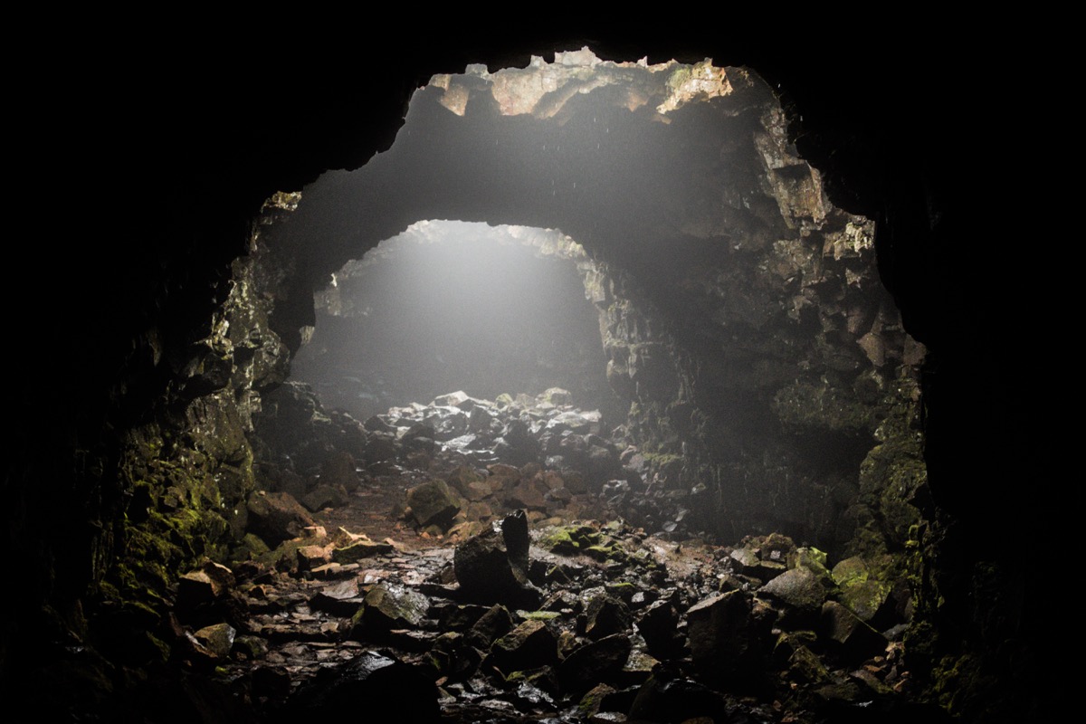 dark cave
