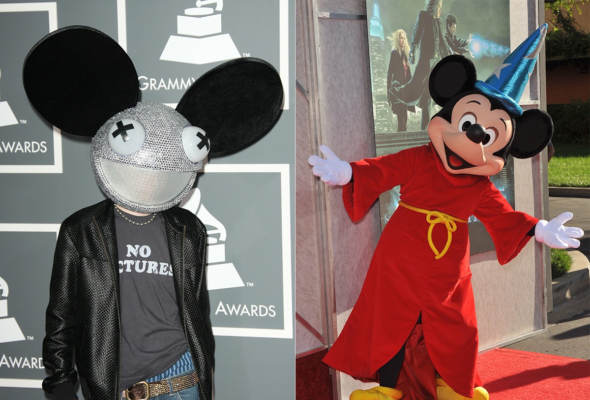 deadmau5 and mickey mouse