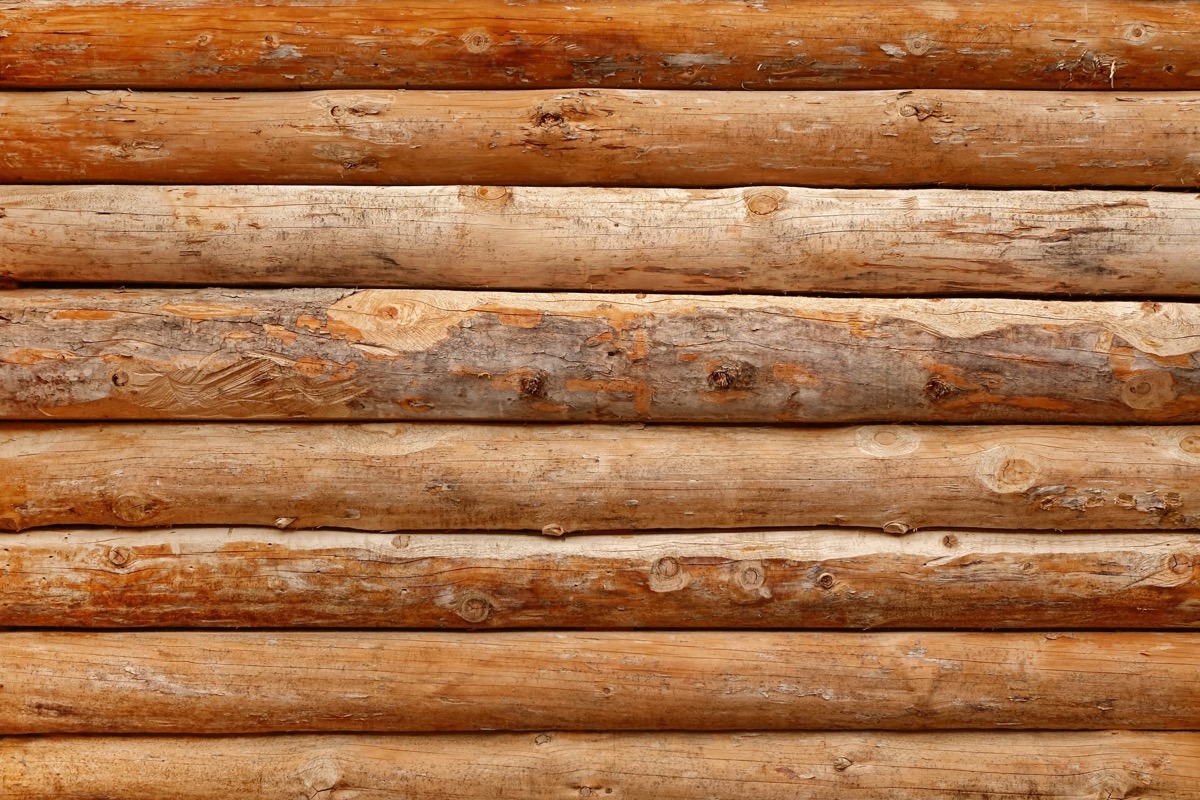 log cabin logs