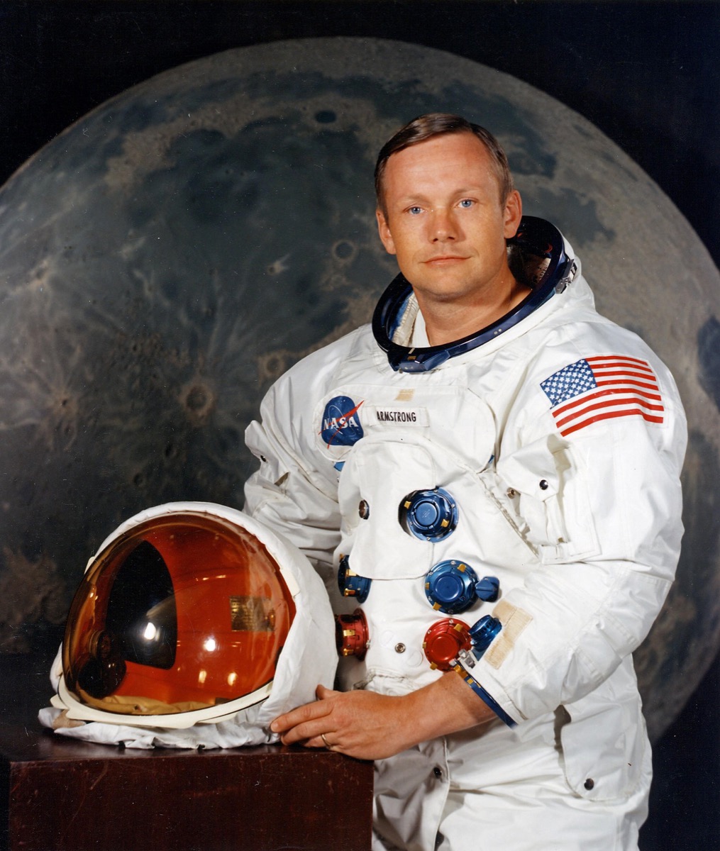 E4JPW1 Neil Armstrong, portrait of Apollo 11 Commander Neil A. Armstrong. Image shot 1969. Exact date unknown.