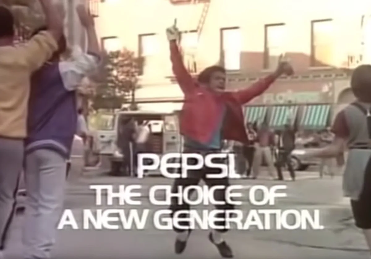 Pepsi commercial