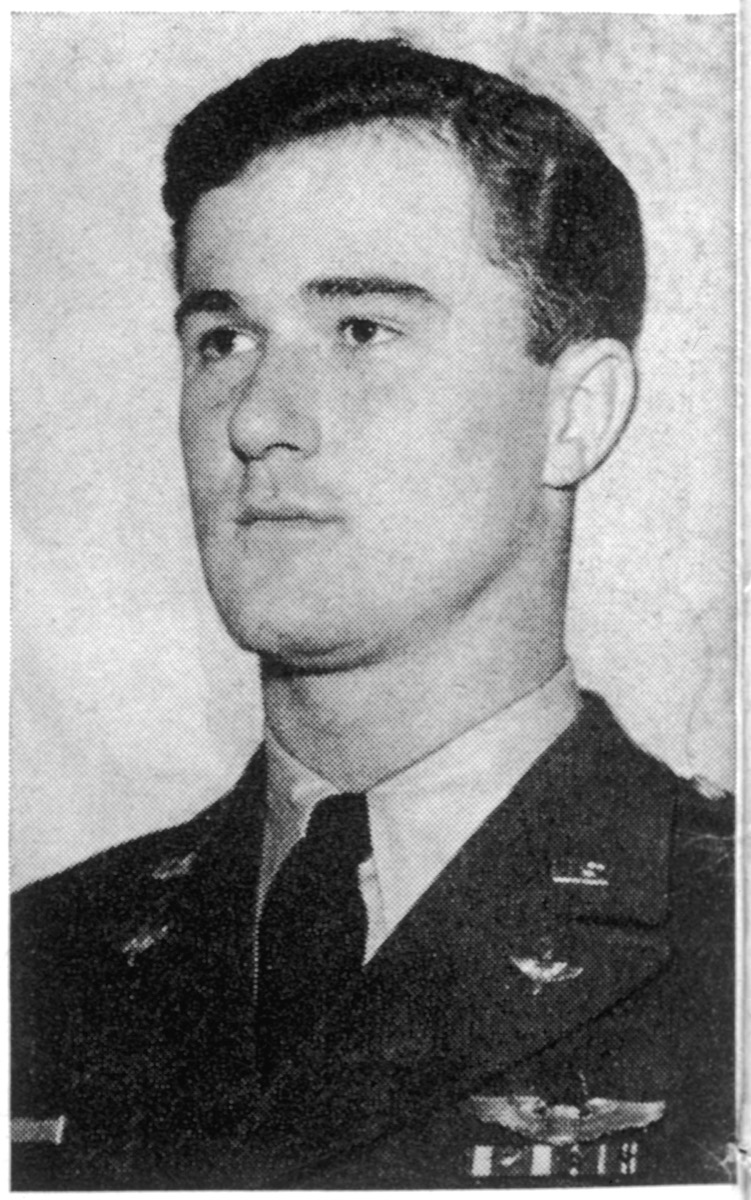 Captain Thomas Mantell, 25- year old USAF pilot, who died pursuing a UFO, now generally considered to have been a Skyhook weather balloon Date: 1948