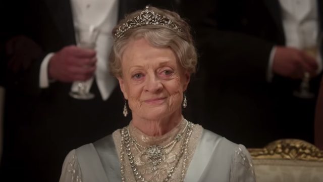 Dowager Countess in Downton Abbey movie