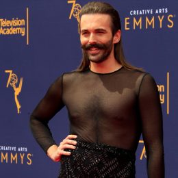 Jonathan Van Ness at the Emmy Awards