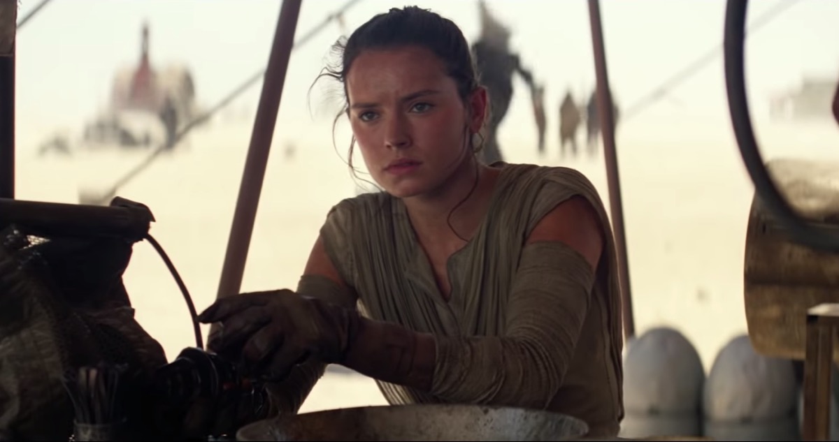 Daisy Ridley as Jedi Rey in Star Wars:The Force Awakens, inspiring leading ladies in film