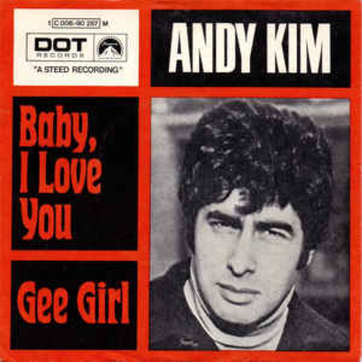 andy kim baby i love you, single cover