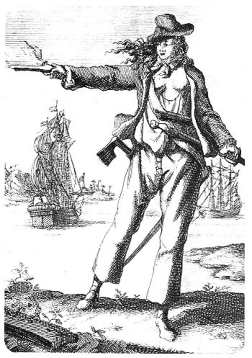 MMH484 . The pirate w:Anne Bonney (1697-1720) . 18th century. Bonney, Anne (1697-1720)