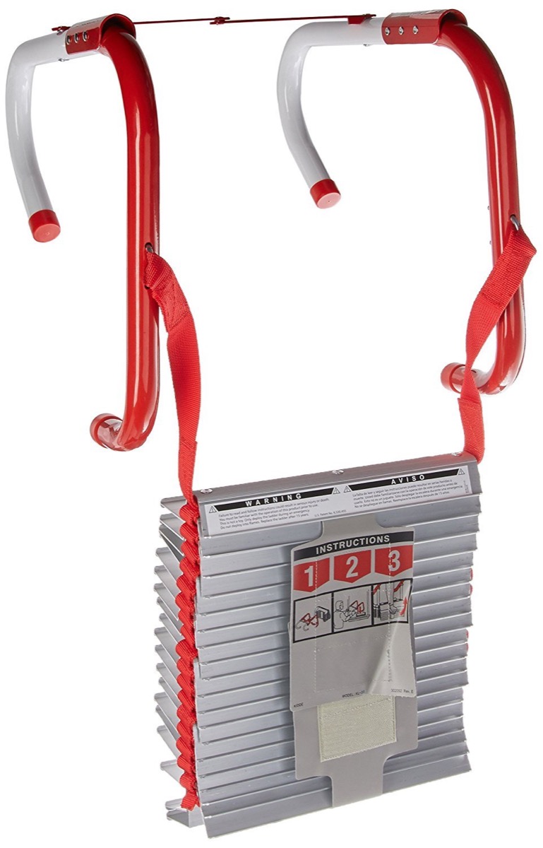 red fire ladder, essential home supplies