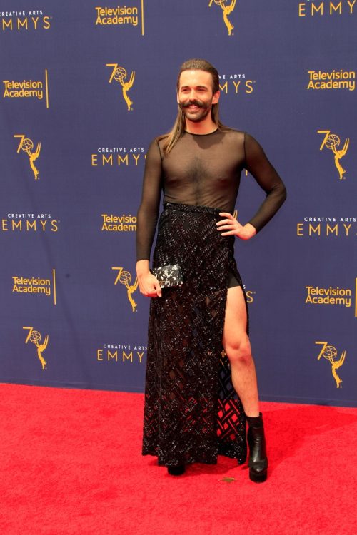 Jonathan Van Ness at the Emmy Awards Iconic Emmys Outfits
