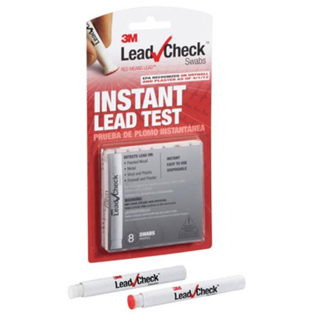 pack of lead tests, essential home supplies