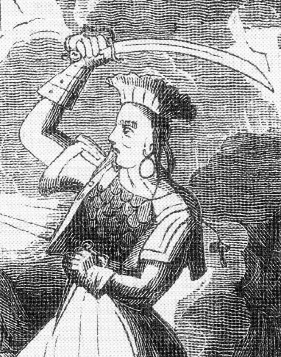 G15M3R Ching Shih (1775-1844) was a prominent pirate in middle Qing China who terrorized the China Sea in the early 19th century. She was a Cantonese prostitute who married Zheng Yi, a notorious Cantonese-Chinese pirate. The name she is best remembered by means