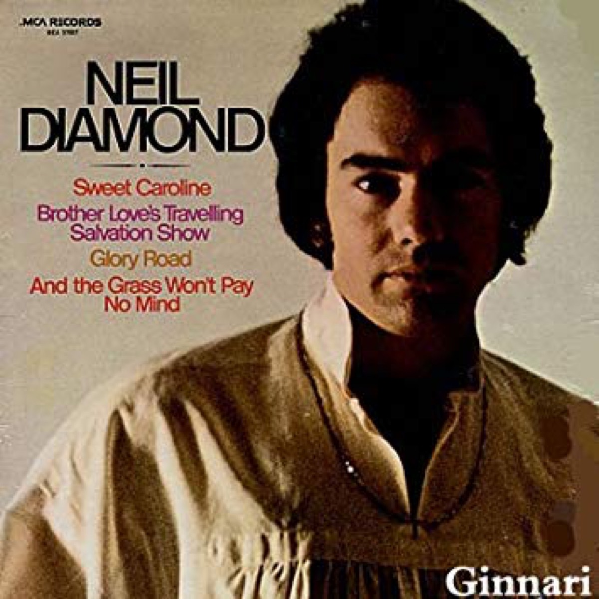 neil diamond sweet caroline album cover