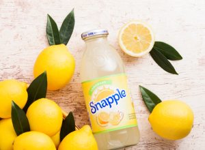 lemon snapple with lemons