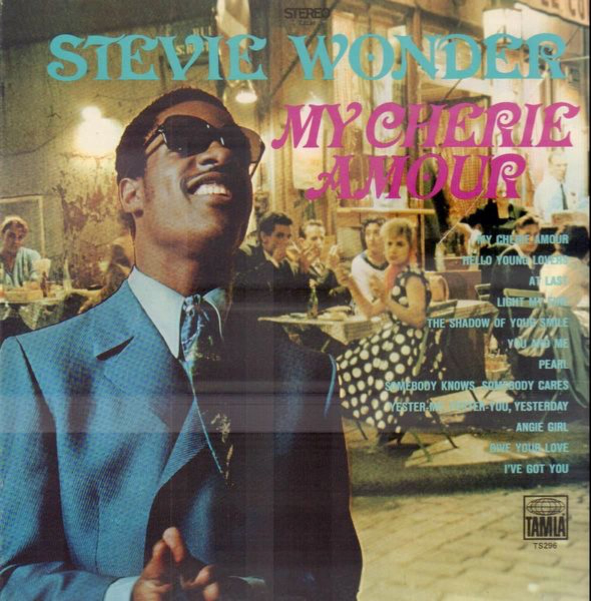 stevie wonder my cherie amour single cover, songs from 50 years ago