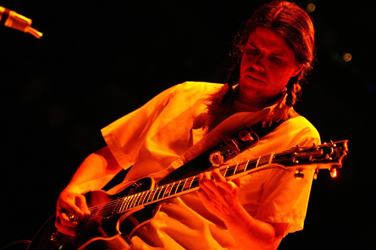 adam jones of tool performing in 2007, bands against streaming
