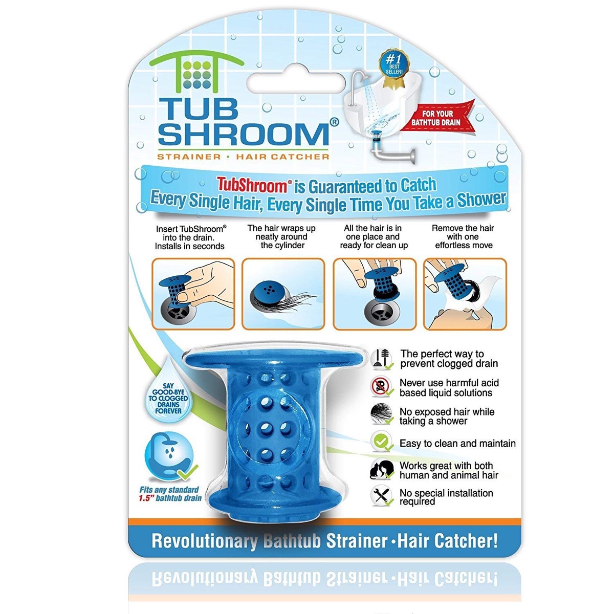 tubshroom device, essential home supplies