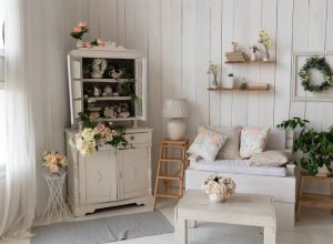 A vintage-inspired home