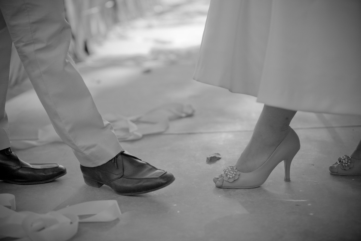 Feet dancing at a wedding JFK Jackie Kennedy Wedding