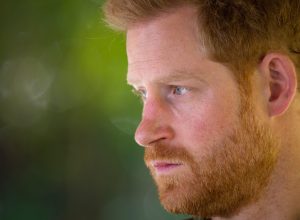The Duke of Sussex during a visit to see the work of a Botswana Defence Force anti-poaching patrol, on the Chobe river in Kasane, Botswana, on day four of the royal tour of Africa.