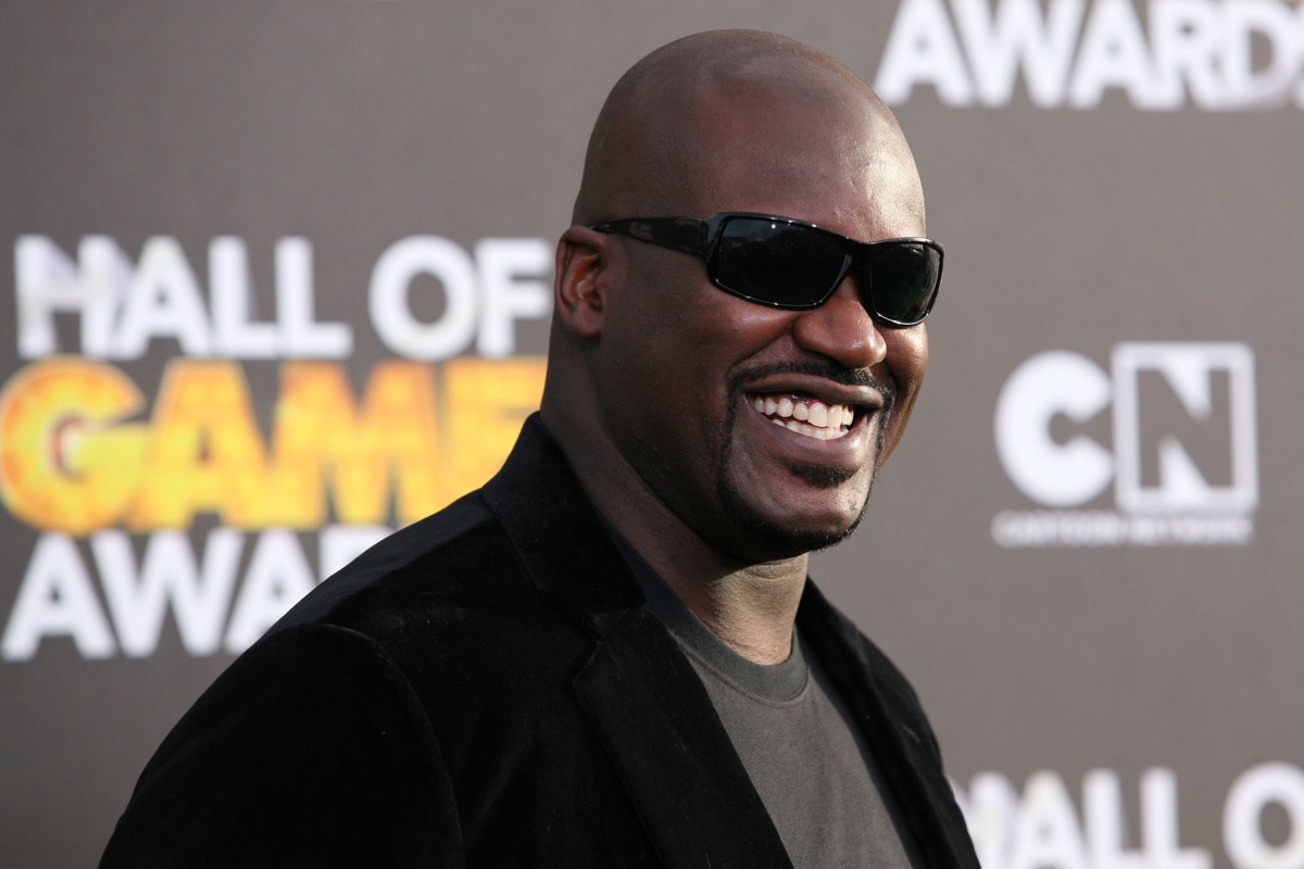 Basketball player Shaquille O'Neal